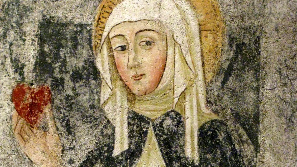 Santa Catarina de Sena aprendeu a escrever de forma milagrosa aos 30 anos de idade